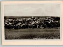 79848 W7823 Bonndorf im Schwarzwald 1930 FOTO KEINE AK Fliegeraufnahme des Ortes mit Pfarrkirche St. Peter und Paul Original aufmontierte Verlagsmusterkarte