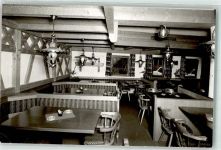87527 W8972 Sonthofen , Oberallgäu FOTO KEINE AK Gasthaus Schwaben-Eck Gaststube Ort handschriftlich
