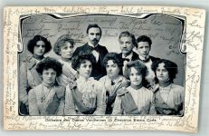 Orchester des Dames Venitiennes Derektion Emma Corte Damenmusikgruppe 1903