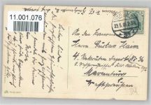 Pfingsten Birkenzweige 1915 AK Maikäfer Prägedruck