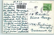 W1000 Berlin Mitte 1952 Funkturm und Messehallen Funk