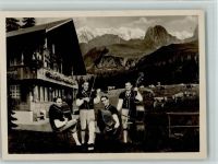 Biel/Bienne Schweizer Volksmusik - Gebr. Moser - Jodler Musikgruppe 1939 Foto AK