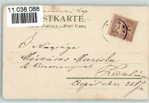 Sonnenschein Postkarte Serie XIII Schafhirte Schafe Winkler & Schorn