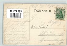 46395 W4290 Bocholt 1907 Gebrauchsspuren Bahnhofstrasse beschädigt