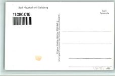 97616 W8740 Bad Neustadt a d Saale - Luftaufnahme Ortsansicht mit Salzburg
