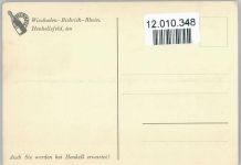 W6200 Biebrich Werbung - Sektkellerei Henkell - Empfangshalle Sekt