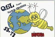 CB Station Bienchen Qsl-Karte
