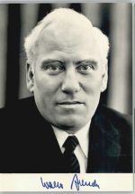 Walter Arendt - Bundesminister für Arbeit - Politiker