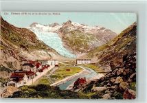 Rhonegletscher Gletsch et le Glacier du Rhô0ne Gletscher
