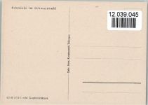 Altes Bauernhaus am Bach gelegen - Metz Serie 425 E 57 AK Schwarzwaldhaus
