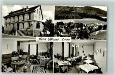 59889 W5779 Eslohe Sauerland Foto AK Hotel Böhmer
