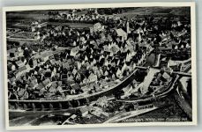88499 W7940 Riedlingen , Württ Foto AK Fliegeraufnahme