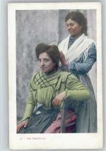 Nr. 401 - Italien - Volkstype - Tipi Napoletani - Haar frisieren Trachten Ausland 1900