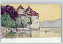 Würz den Kaffee mit Webers Carlsbader - Schloß Chillon am Genfer See - Kaffee