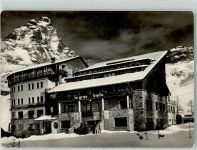 11021 Cervinia - La gran Baita e Monte Cervino Winter