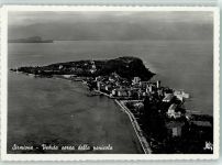 25019 Sirmione - Veduta aerea della penisola Gardasee / Lago di Garda
