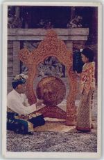 Ceylon Trommel zum Gebet Asiat.Volkstyp