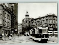 O7500 Cottbus 75 Jahre Cottbuser Strassenbahn - 1973 Linie 3 Thälmannplatz Straßenbahn