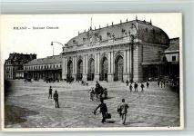 Milano Stazione Centrale ca 1926 AK Bahnhof