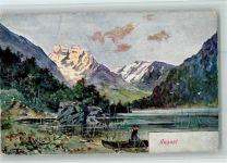 BKW Serie 724-8 August AK Monat 1900 Künstlerkarte
