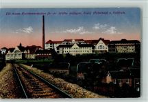 W5650 Solingen Bahnlinie, Krankenhäuser ca 1913 AK Krankenhaus