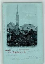 01454 O8142 Radeberg - Kirche Schule