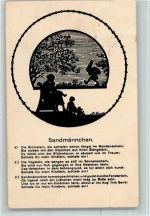 Serie 1233-1 Sandmännchen AK Forck, E.