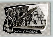 51545 W5220 Waldbröl - Hirsch Gasthof Schlösser Gasthaus
