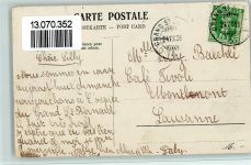 Bourg-St-Pierre L hospice du Grand Saint Bernard,Verlag Trüb Nr. 2041, gute Erhaltung AK Bernhardiner 1908