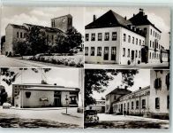91757 W8830 Treuchtlingen Foto AK Postamt, Bahnhof, Rathaus, Kirche,VW Käfer, sehr gute Erhaltung AK