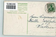 Neujahr - Geldscheine und Münzen , Kleine Flecken Geld auf AK Prägedruck