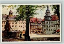 O5900 Eisenach , Thür Nr. 10 Verlag Mandt - Marktplatz AK Lindegreen, K. 1925