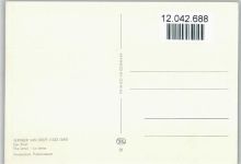 Gemälde von Vermeer van Delft - "Der Brief" - Cisterspielerin Zupfinstrument Künstlerkarte