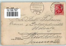 24937 W2390 Flensburg 1903 - Flensburg von Druburg aus gesehen
