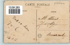 Hanoi 1917 - La Rue des Voiles AK