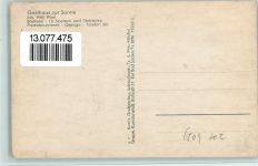 55237 W6509 Flonheim - Gasthaus zur Sonne , Teilansicht, gute Erhaltung AK