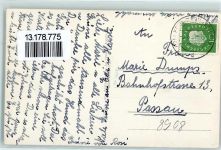 86519 W8909 Oberwiesenbach - Kirche Schule Pfarrhof