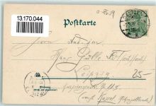 02681 O8609 Wilthen 1902 Lithographie Mönchwalderberg Turm