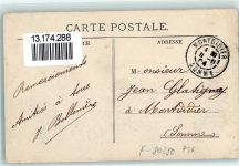 80250 La Faloise 1904 - La Gare Bahnhof