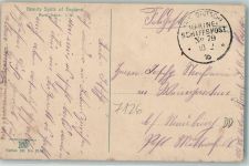 MSP Nr. 79 Datum 10.2.1916 Marineschiffspoststempel Gebrauchsspuren