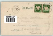 82319 W8130 Starnberg 1899 Gebrauchsspuren Dampfer Seerose Schilf Lithographie/Mondschein