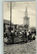 Mitau Jelgava - Am Markt Marktszene