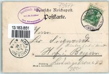 79677 W7869 Belchen im Schwarzwald 1903 - Posthilfstelle Belchen