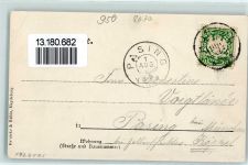95028 W8670 Hof , Saale 1906 - Schulhaus Kath. Kirche