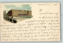 W1000 Berlin Mitte Börse Börse 1899 Lithographie