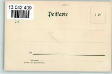 W1000 Berlin Mitte Börse Börse 1899 Lithographie