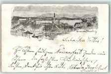82319 W8130 Starnberg 1903 Künstlerkarte sign