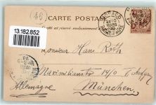 Monte Carlo 1900 Lithographie Salle de Jeu
