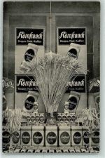 Kornfranck Dekoration AK Kaffeewerbung