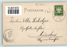 84529 W8261 Tittmoning 1898 - Ortsansicht Hauptstrasse 2-Bildaufnahme